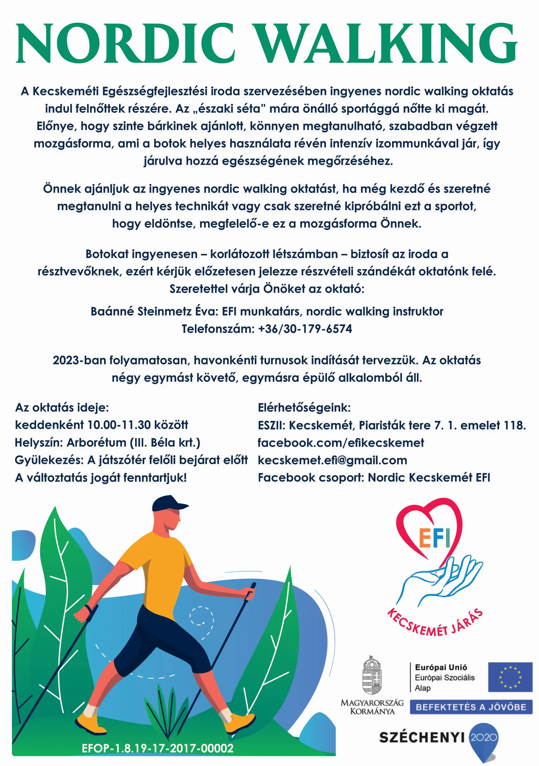 Nordic Walking - plakát
